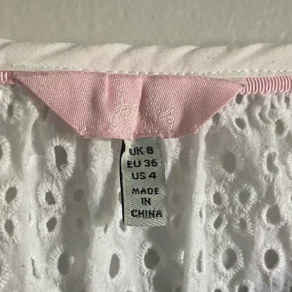 Joules | Size 4 White Cotton Knit Top - Picture 2 of 7